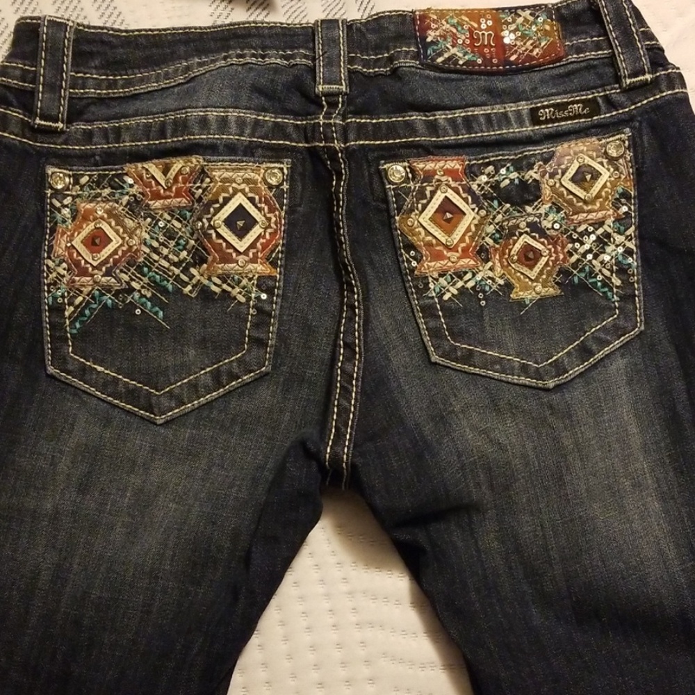 Colorful Miss me jeans